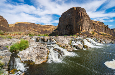 View of the State Waterfall Palouse Falls State Park, Washington State