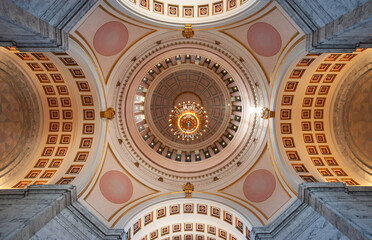 Washington State Capitol Building, State government office in Olympia, Washington State - obrazy, fototapety, plakaty