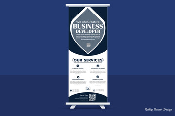 New Modern Creative Business Roll UP Banner