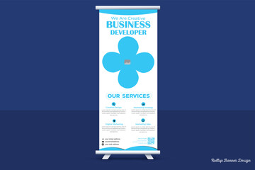 New Modern Creative Business Roll UP Banner