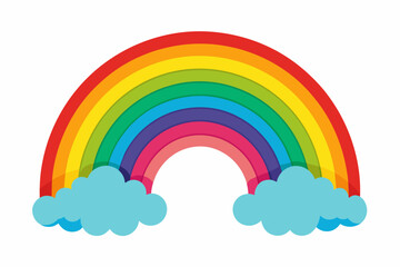  fancy-rainbow-vector-illustration-white-background