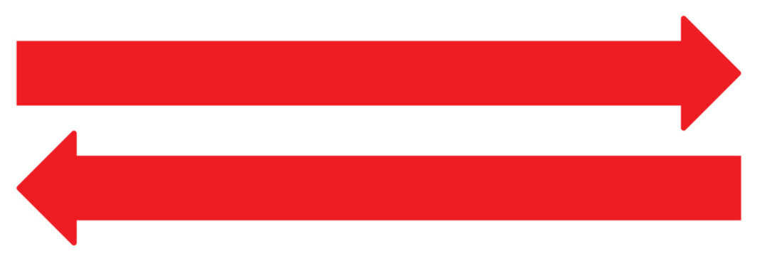 recommend clip art: Long arrows icon set. Vector set of trendy long arrows left and right in flat style. Black arrows vector illustration. Icons isolated.Straight long right vector arrow icon.Replaceable vector design