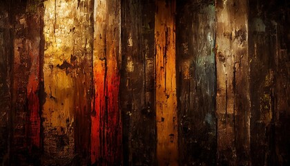 vintage wood wall background panoramic grunge texture - Powered by Adobe