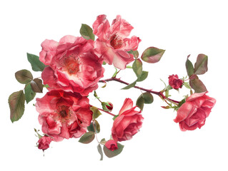 Rose Flowers in Floral Arrangement Studio Shot