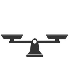 Scales icon. Libra