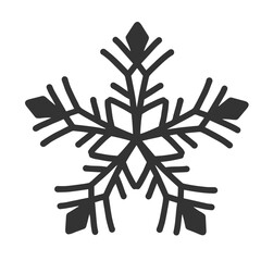 snowflake geometric symbol simple logo