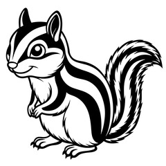 Illustration of the wood cat