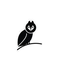 owl icon, vector best flat icon.