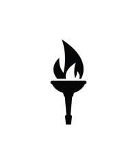 torch icon, vector best flat icon.