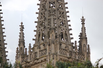 catedral de Burgos - obrazy, fototapety, plakaty