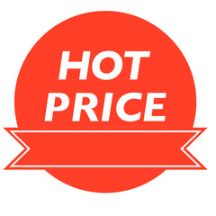 Hot price sticker label