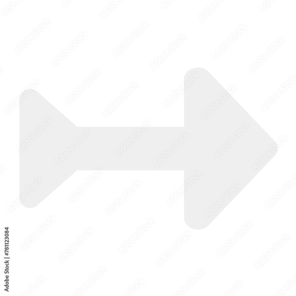 Poster web arrow button isolated