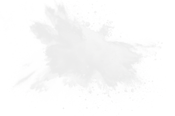 white powder pulver explosion isolated on white or transparent png