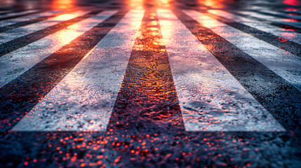 Asphalt Texture Under Sunlight, Abstract Road Surface, Concept of Journey and Motion, Urban Exploration - obrazy, fototapety, plakaty