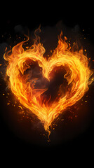 Fototapeta premium Valentine's Day dark background