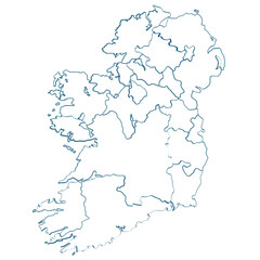 map of ireland