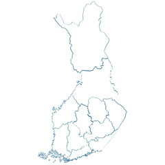 Map of Finland