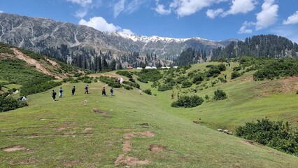 Snow, Mountain and Medouse with beautiful weather and the awesome place of Swat Pakistan