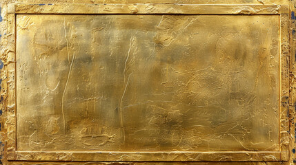Luxurious golden frame background with copy space for text.