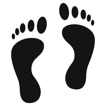 human Footprint barefoot