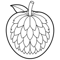 illustration of an apple