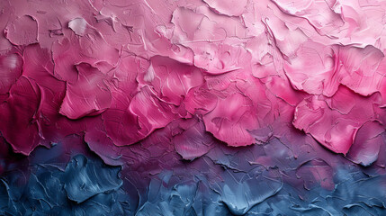Pink, blue, purple abstract brush strokes for background. Texture.