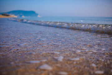 Beautiful calm sea on a sunny day