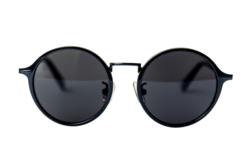 Summer sunglasses with modern and minimal style  isolated on background, Fashion accessories for male and female in vacation holiday for protect sunlight.