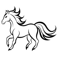 horse vector
