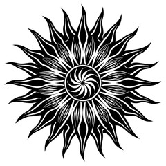 abstract floral ornament