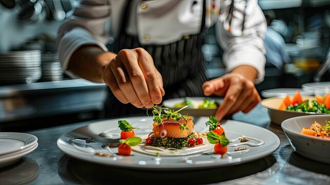 Food styling. Generative AI