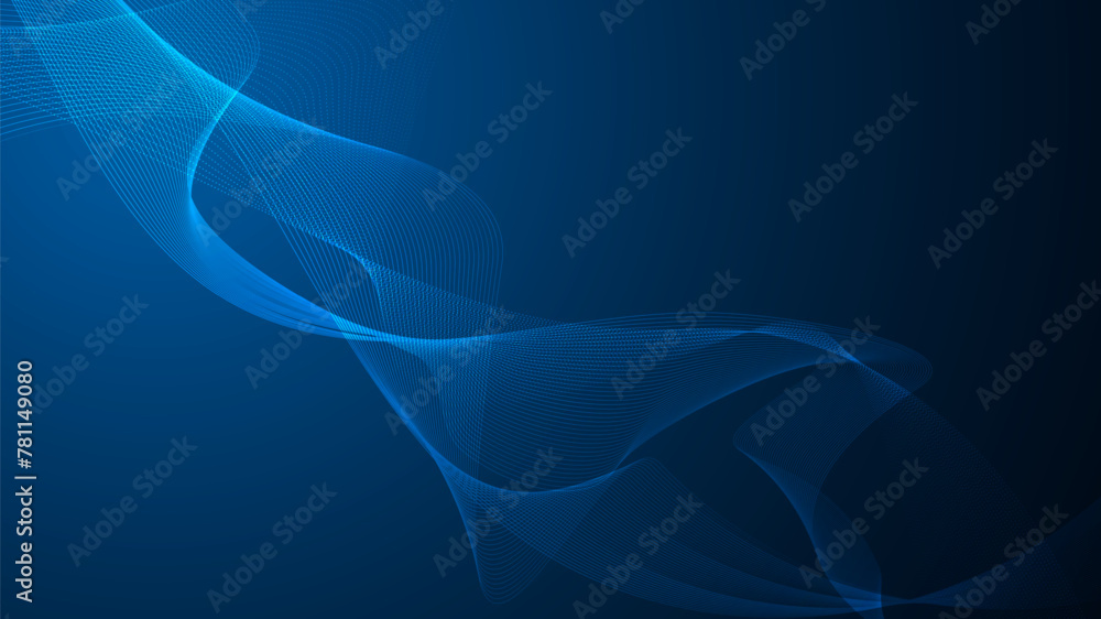 Poster abstract motion line smooth background