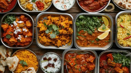 Indian takeaway. Generative AI
