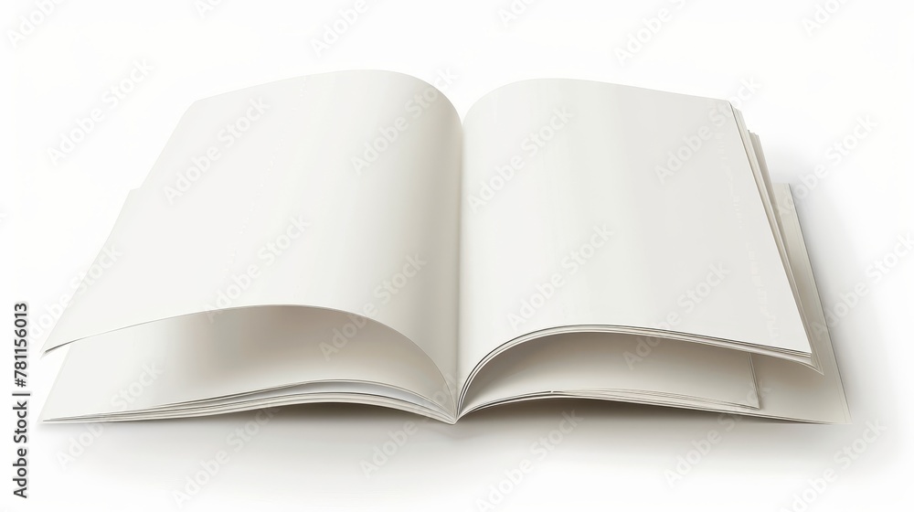 Poster white background with soft shadows. modern illustration. eps10.