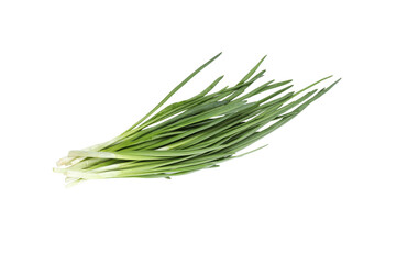 PNG, Green onion, isolated on white background