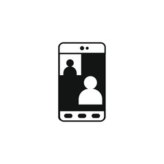 phone vector type icon