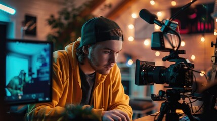 Content Creator Filming Tutorial