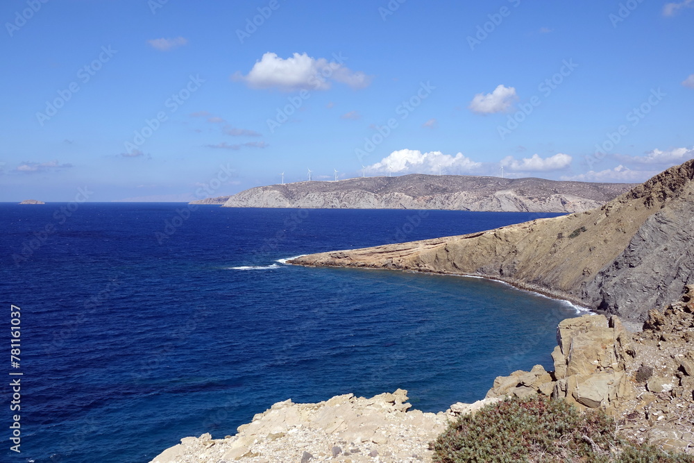 Canvas Prints blick von prasonisi nach rhodos