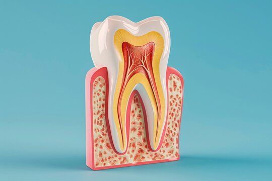 a structure of a tooth