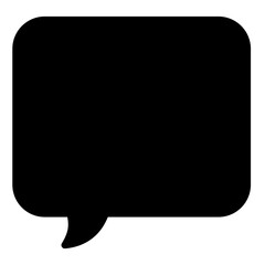 Chat vector icon. Talk  speech bubble icon