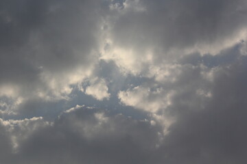 blue sky with clouds