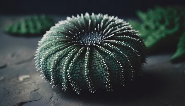green sea urchin turkey made out of paper