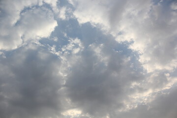 Obraz premium blue sky with clouds