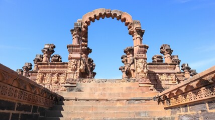 Fototapeta premium The Royal Cenotaphs of Bhuj or Bhuj Chhetedi, Bhuj.