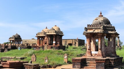 The Royal Cenotaphs of Bhuj or Bhuj Chhetedi, Bhuj.