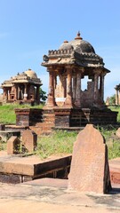 Fototapeta premium The Royal Cenotaphs of Bhuj or Bhuj Chhetedi, Bhuj.