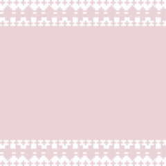 Pastel Christmas Fair Isle Seamless Pattern Design