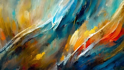 abstract painting expressive background
