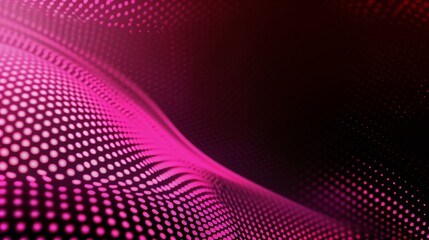 Vibrant abstract background composed of a gradient from dark to light with a pattern of pink dots