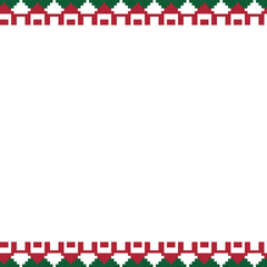 Christmas Fair Isle Seamless Pattern Design